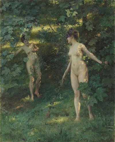 Nymphs of Nysa by Julius Leblanc Stewart